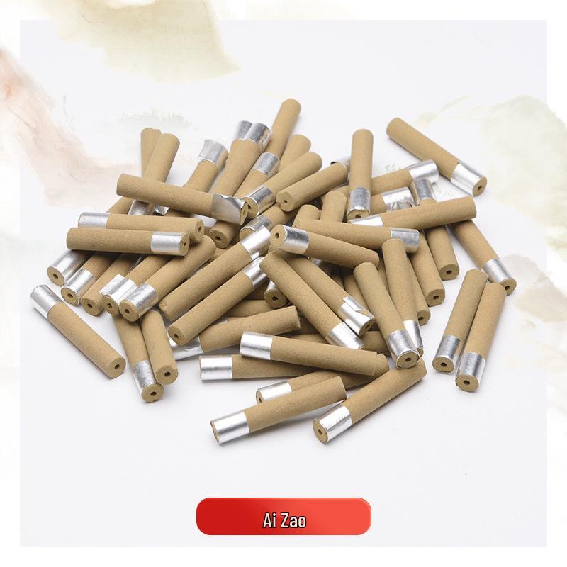 Mugwort Qi Ai Jiu Candle and Stick Set