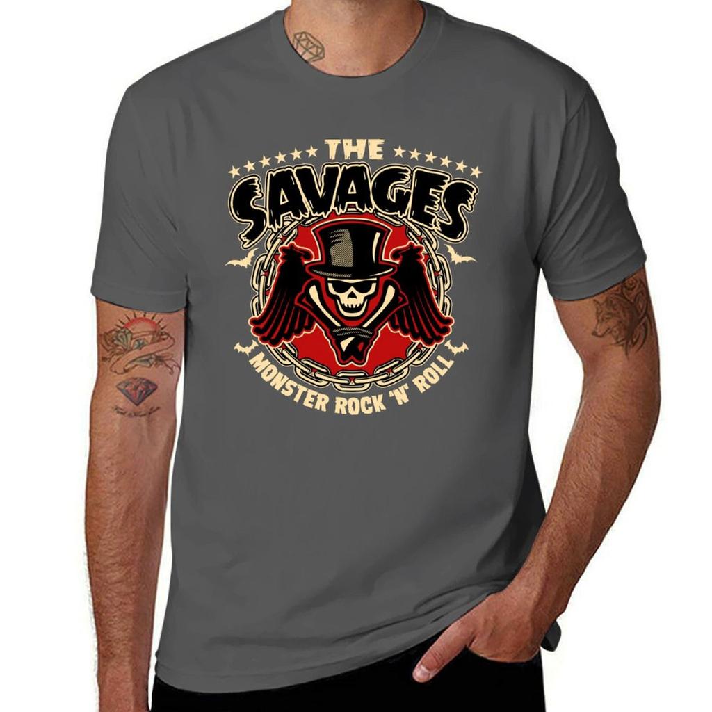 Official Merchandise For The Savages T-shirt Man T Shirt Graphic T Shirts For Man Cotton Soft T-shirt