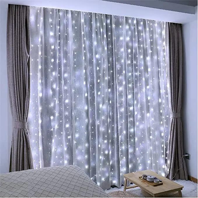 3M Curtain Led Lights String Christmas Decorations Garland Festival Decoration Bedroom Home Holiday Wedding Fairy Decor Lights