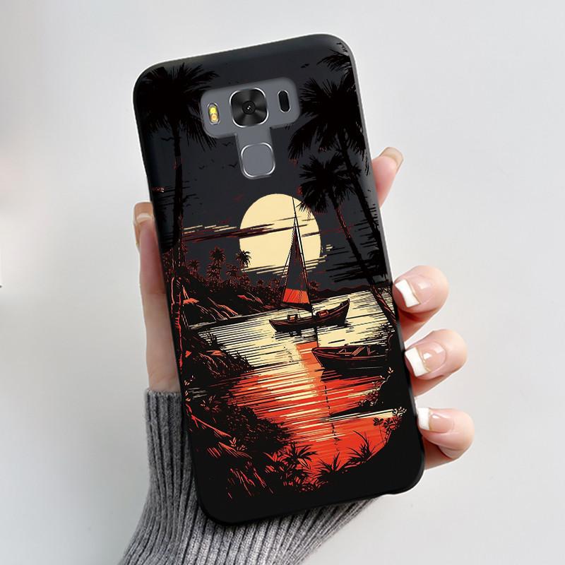For ASUS Zenfone 3 Max ZC553KL X00DDB X00DDA X00DD Case Luxury Cute Love Rabbit Funny Black Soft TPU Silicone Matte Back Cover