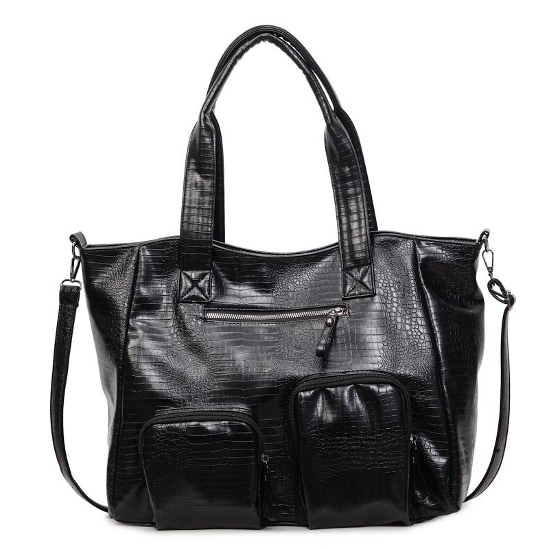 Large Capacity Women's Bag Commuter Tote Bag Shoulder Crossbody Bag