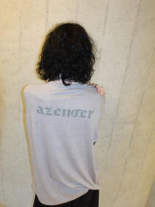 AZENDER Pigment Agender Long Sleeve Tee Gray
