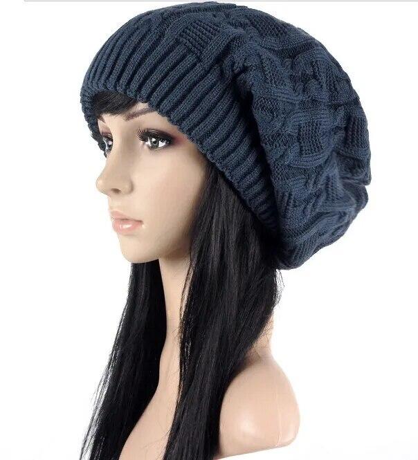 Sell Like Hot Cakes Fashion Caps Warm Autumn Winter Knitted Hats For Women Stripes Double-deck Skullies Men's Beanies 6 Colors