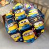 Minion'S Flashlight Beam Folding Umbrella 8 Paraphenoid Bones Portable Travel Sun Umbrella Umbrella