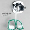 Supporti per soffione doccia Senza foratura Forte adesivo Regolabile in altezza Fissaggio a parete per bagno Staffe in ABS