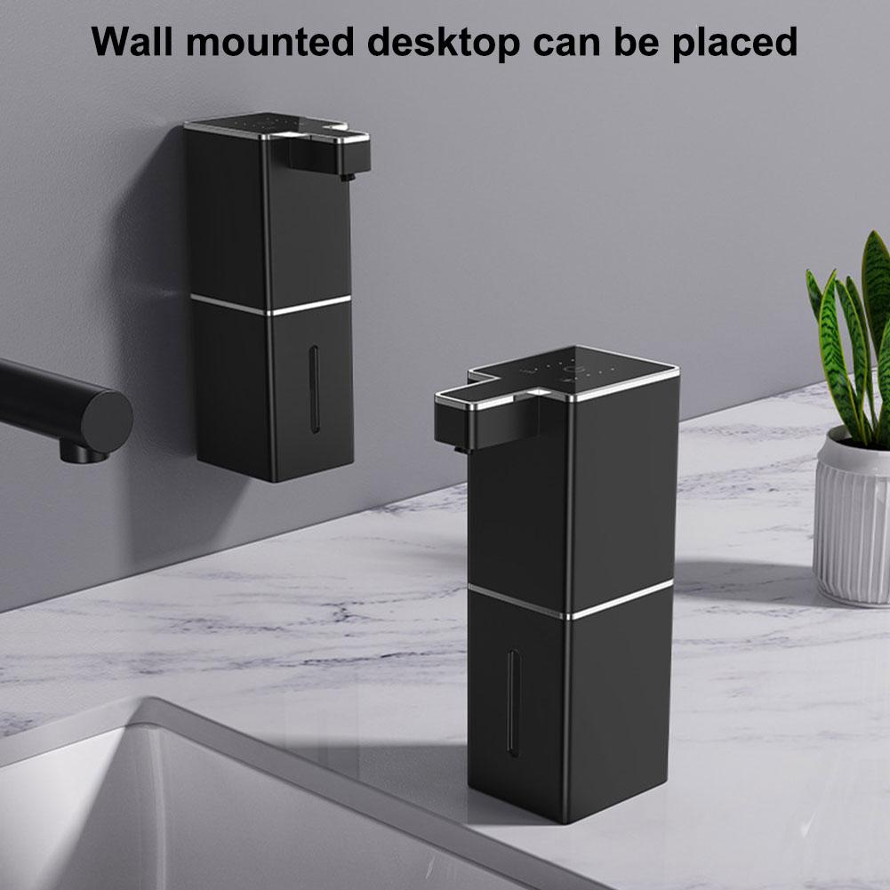 400ml Automatic Soap Dispenser Touchless Hand Soap Dispenser Hands Free Auto Soap Dispenser for Kitchen and Bathroom