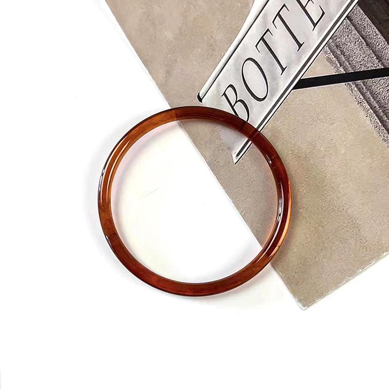 Vintage Design Black Bead Bracelet Light Luxury Elastic Pendant Chain Bracelet Couple Bracelets Girls Women Jewelry Accessories