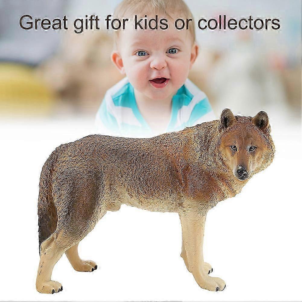 Wildlife Animal Model Toy Collection Figurine Decor Ornament Simulation