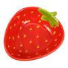 Süße Erdbeer-Keramikschale Lebensmittelbehälter Wiederverwendbare Dessertschale Stoßfeste Obstschale Dekorative Salatschüssel
