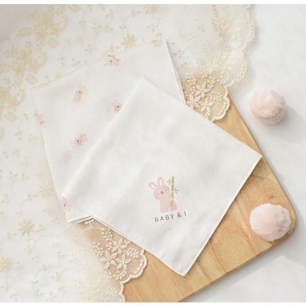 Baby & I Infant Bamboo Printed Handkerchief Pattern 6p + Point 4p Set, Korean Baby Products