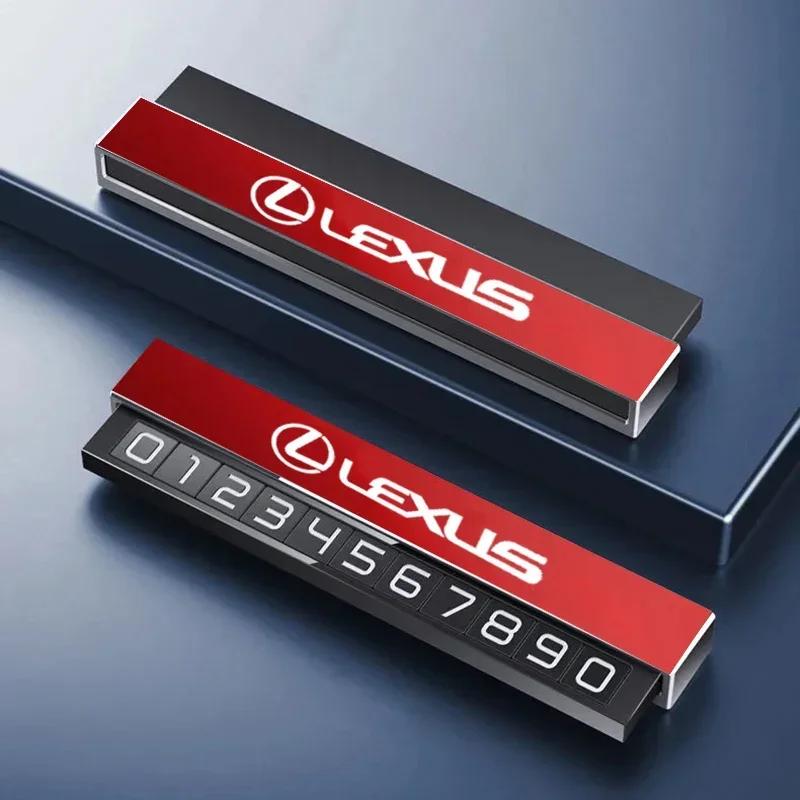 Leuchtende Nummern-Parkscheibe für das Auto-Interieur für Lexus IS200 IS250 GX470 CT200H ES RX300 RX330 NX300 IS NX GS RX350