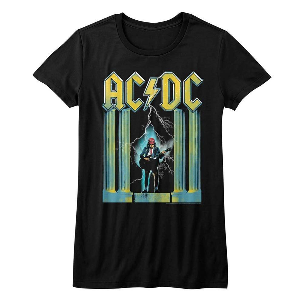 Ladies AC/DC Who Made Who Black Rock and Roll Music Band T-T-shirt Tops Tees Men's Women's Unisex
