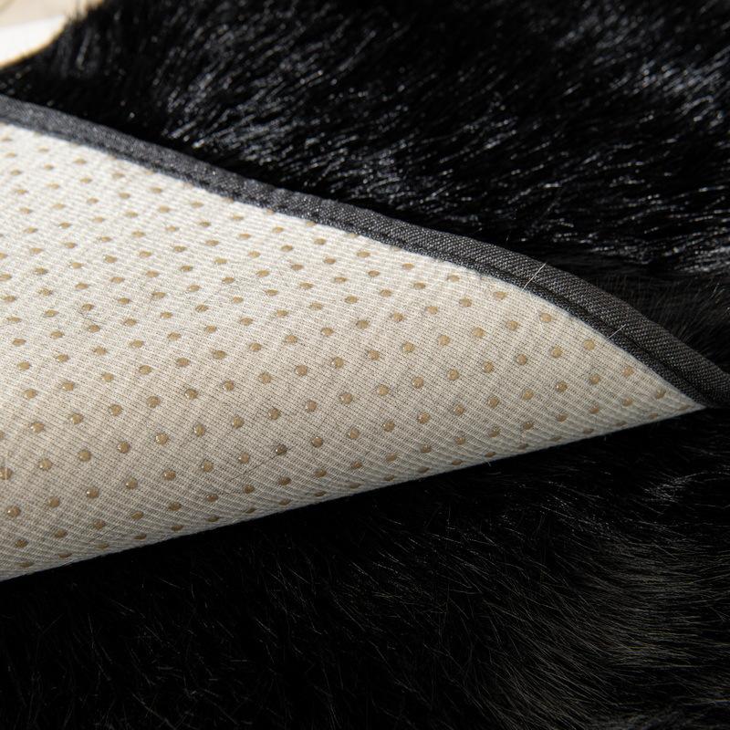 Mink fleece sofa cushion  new winter plush thickened seat cushion warm fleece sofa cover backrest cover cloth towel