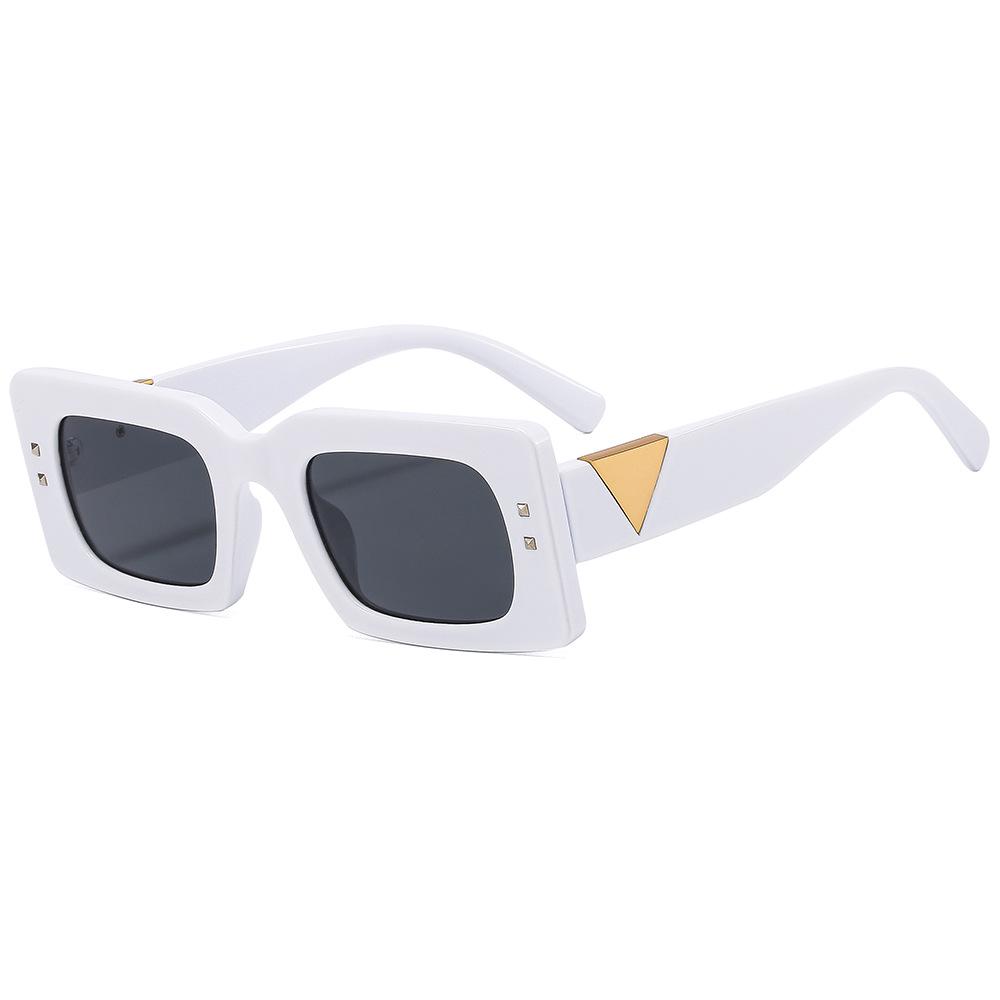 2025 Modern Euro-American Simple Square Frame Sunglasses - Trendy Unisex Punk Style