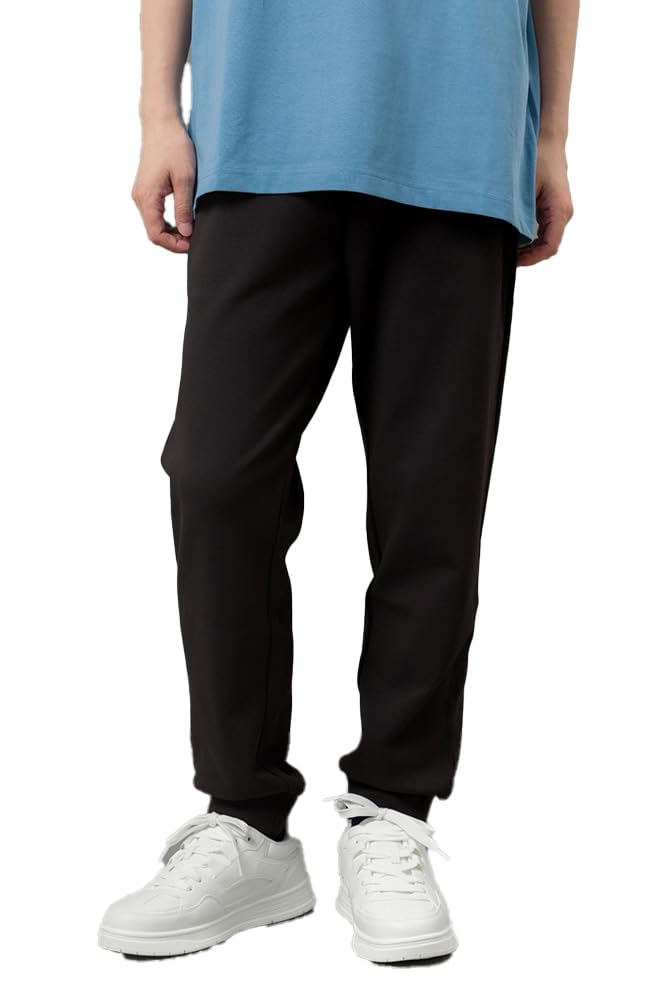 MIKASA Size M Sweatpants, Black, (Unisex) 2621-BKM чёрный