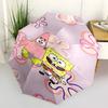 1pc SpongeBob SquarePants Patrick Star Umbrella with 8 Iron Ribs and a Plastic Handle, Automatic Opening and Closing, Portable 1091