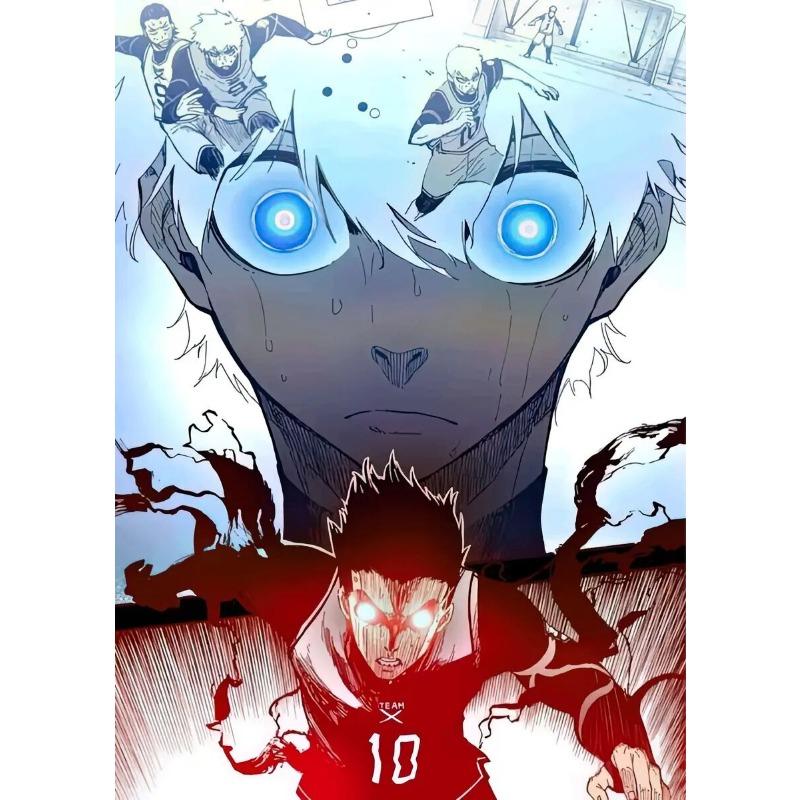 

Аниме Blue Lock Футбол Холст Арт Постер 2022 Японский Мультфильм Настенный Декор Принт для Домашней Комнаты 21cm×30cm NoFrame