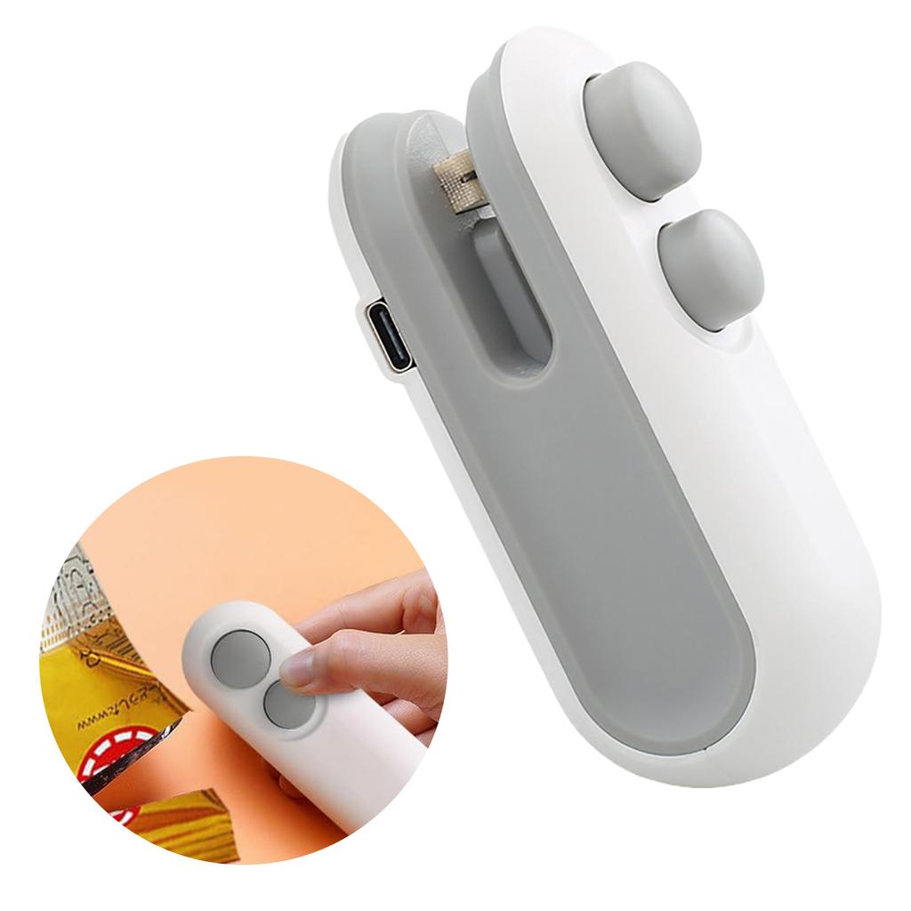 Easy To Use Bag Sealer Bag Sealing Machine Small Heat Sealing and Cutter ABS Material Bag Resealer for Plastic Bags