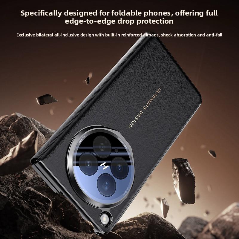 For OPPO Find N6 Case Luxury PU Leather Lens Stand Dormancy Protective Back Cover For OPPO Find N6 N 6 Full Cover Phone Shell
