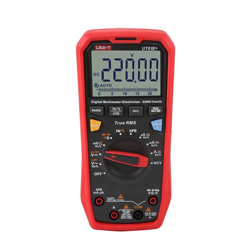 UNI-T UT61E+ Digitale Multimeter (CN-versie)