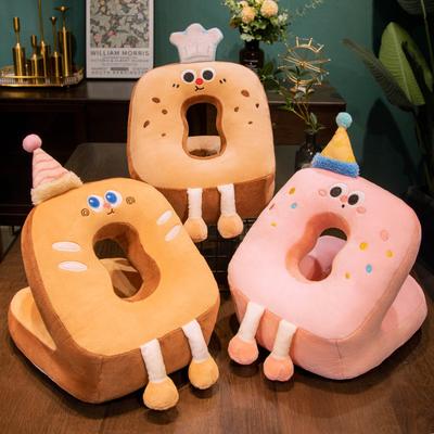 Bread Ice Silk Student Sleeping Pillow Office Lunch Break Pillow Classroom Table Sleeping Nap Artifact