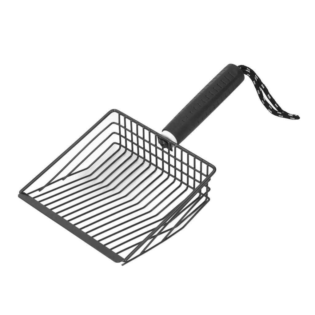 Cat Litter Scoop Removable Handle Metal Fast Filtration Cat Litter Shovel Litter Box Scoop for Cat