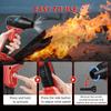 Brushless Jet Blower For Milwaukee 18V Battery 130000RPM 4-Speed Control Violent Turbo Fan Electric Air Duster (No Battery)