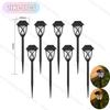 2025 Solar Yard Lights Bright Lawn Lights Outdoor Waterproof Led Solar Pathway Lights Landscape Path Lights Outdoor Decoration