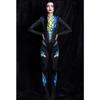 Unisex 3D Digital Snake Python Animal Printing Carnival Jumpsuit Halloween Party Role Play Outfit Women Men Cosplay Costume