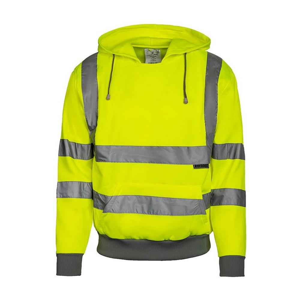 Korntex Unisex Adult Cork Hi-Vis Hoodie
