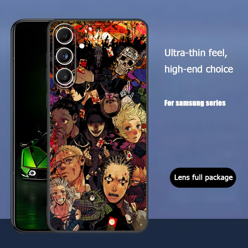 Dorohedoro risu nikaido Hot Phone Case For Samsung Galaxy S25 S24 S23 S22 S21 S20 Plus Ultra Note20 Soft Black