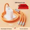 3-in-1 Multi-Functional Fast Charging Cable for Apple & Android Devices