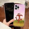 Winnie The Pooh Piglet Tigger Transparent Phone Case For iPhone 17 Pro Max 17E 11 12 13 14 15 16 Pro Max Plus 17 Air 16E 7 Cover