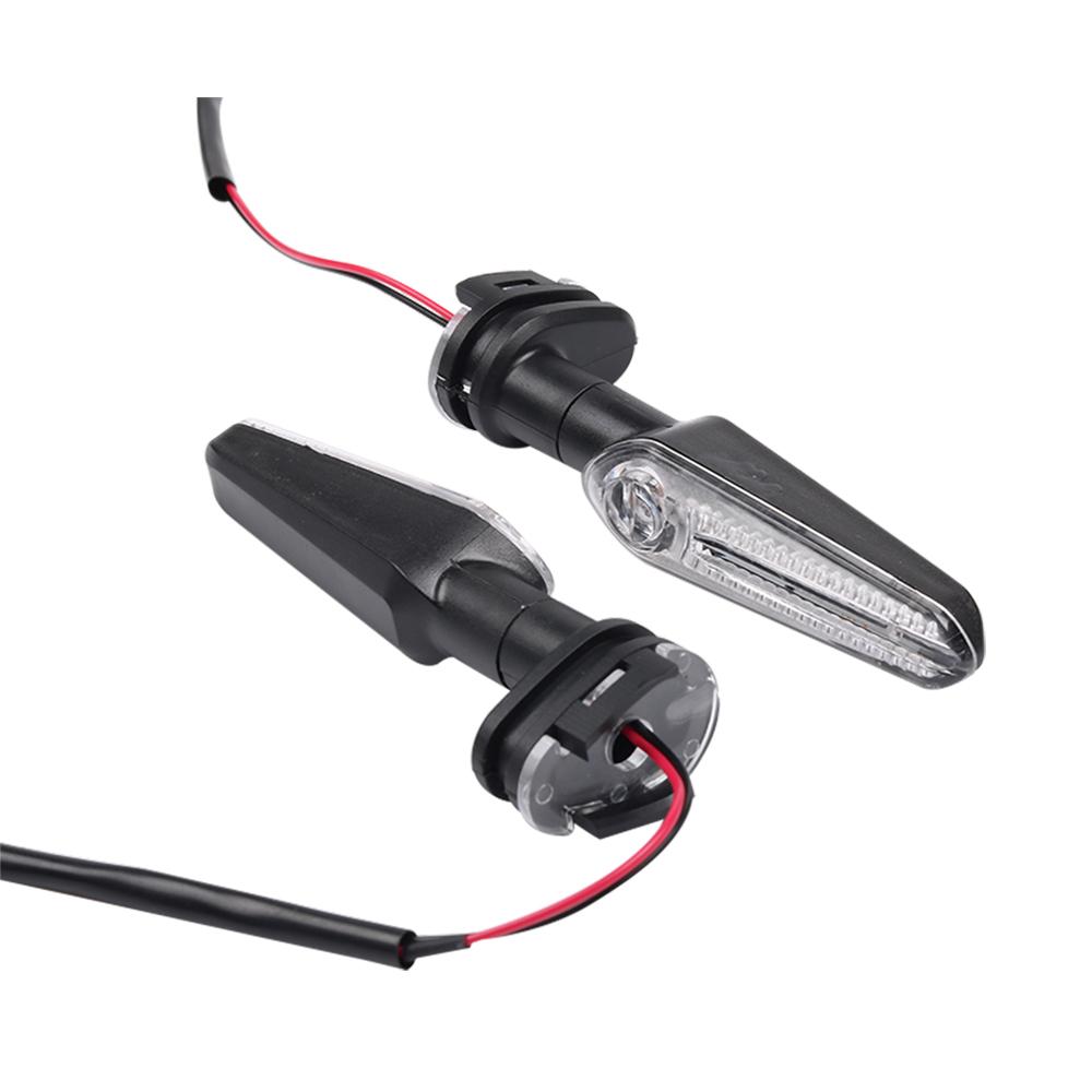 For YAMAHA MT07 MT09 MT-07 MT-09 TRACER FZ-09 Motorcycle Accessories LED Turn Signal Light Indicator Directional Flasher Lamp чёрный