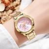 Fashion Ladies Watch With Quartz Movement And Metal Band For Casual Wear