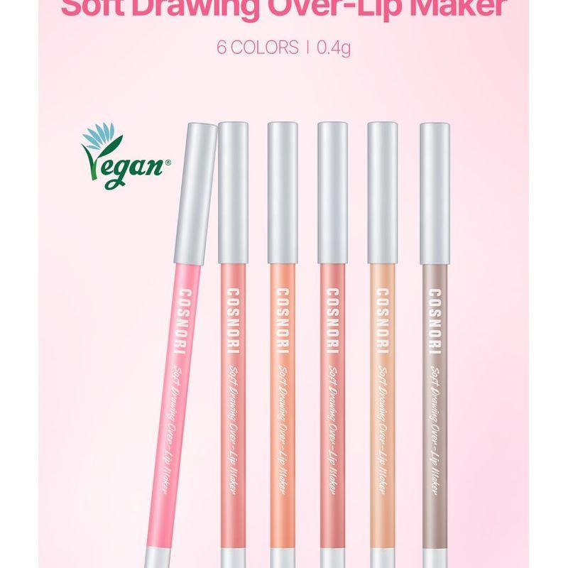 COSNORI - Soft Drawing Over-Lip Maker - 6 Colors