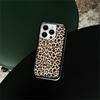 Wildflower 3D Leopard Print Polka Dot Phone Case For iPhone 16 15 14 Plus 12 13 14 15pro 17pro WF Cute Plaid Food Cartoon Cover