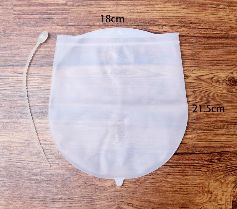 Küche und Haushalt Antihaft Teigbereiter Keine schmutzigen Hände Backen Silikon Knetbeutel Lebensmittelqualität Silikon Mehltüte