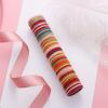 50Pcs 3cm Elastic Hair Ties Ponytail Holders Rubber Bands Hair Styling Tools for Girls