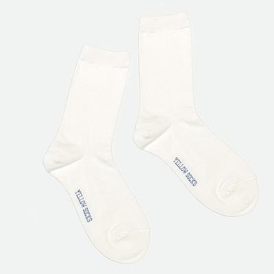 YELLOWSOCKS SOFT GOLGI WHITE