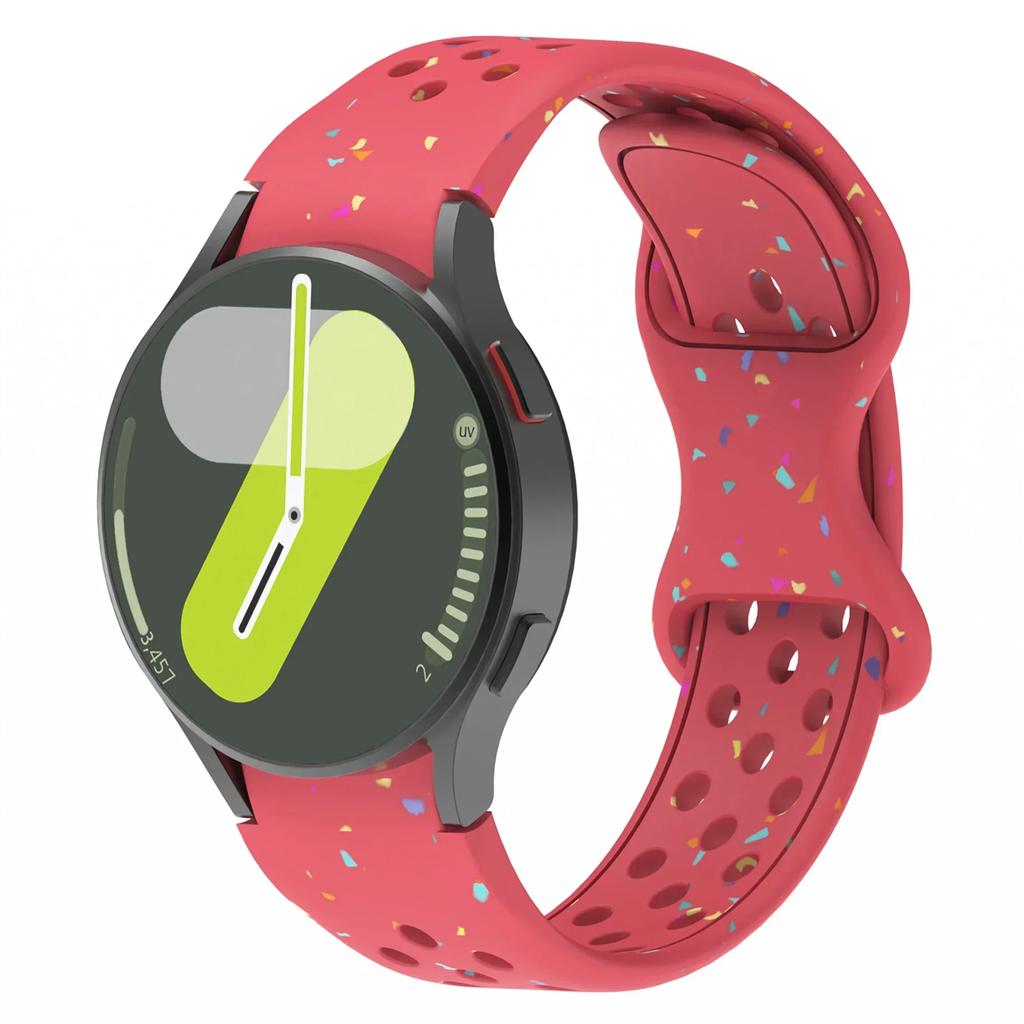 Soft Silicone Strap for Samsung Galaxy Watch 7 6 5 4 40mm 44mm 5Pro 45mm Sport Band for Galaxy Watch6 Classic 47mm 43mm Bracelet