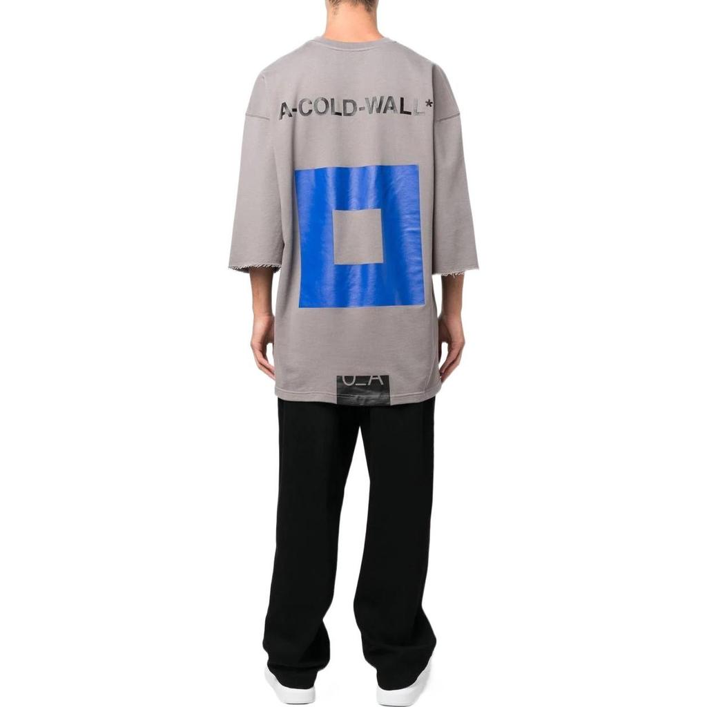 A-COLD-WALL* No Display Oversized T-Shirt 'Mid Grey' Men's ACWMW105MID