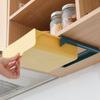 Under Desk Punch - Free Self - Adhesive Storage Drawer Hanging Organizer School Stationery Case Pencil Tray Holder 2021