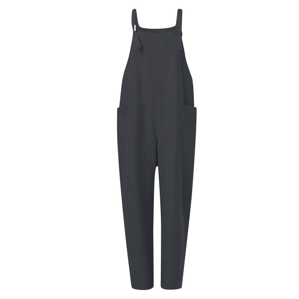 Damen-Overall in Übergröße, lässig, lockere Latzhose, Strampler, Baggy-Spielanzug