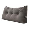 Triangular Wedge Headboard Pillow with Side Pockets Positioning Support Ergo-Triangle Headrest Lumbar Support Bed Backrest