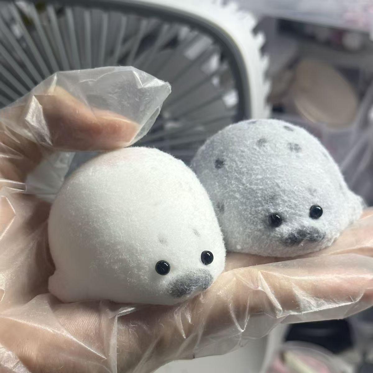 Kawaii Mini hi Taba Squishy Fidget Speelgoed Siliconen Papegaai Mus Panda Lam Zegel Puppy Genezing Klein Dier Meisje Cadeau Hanger