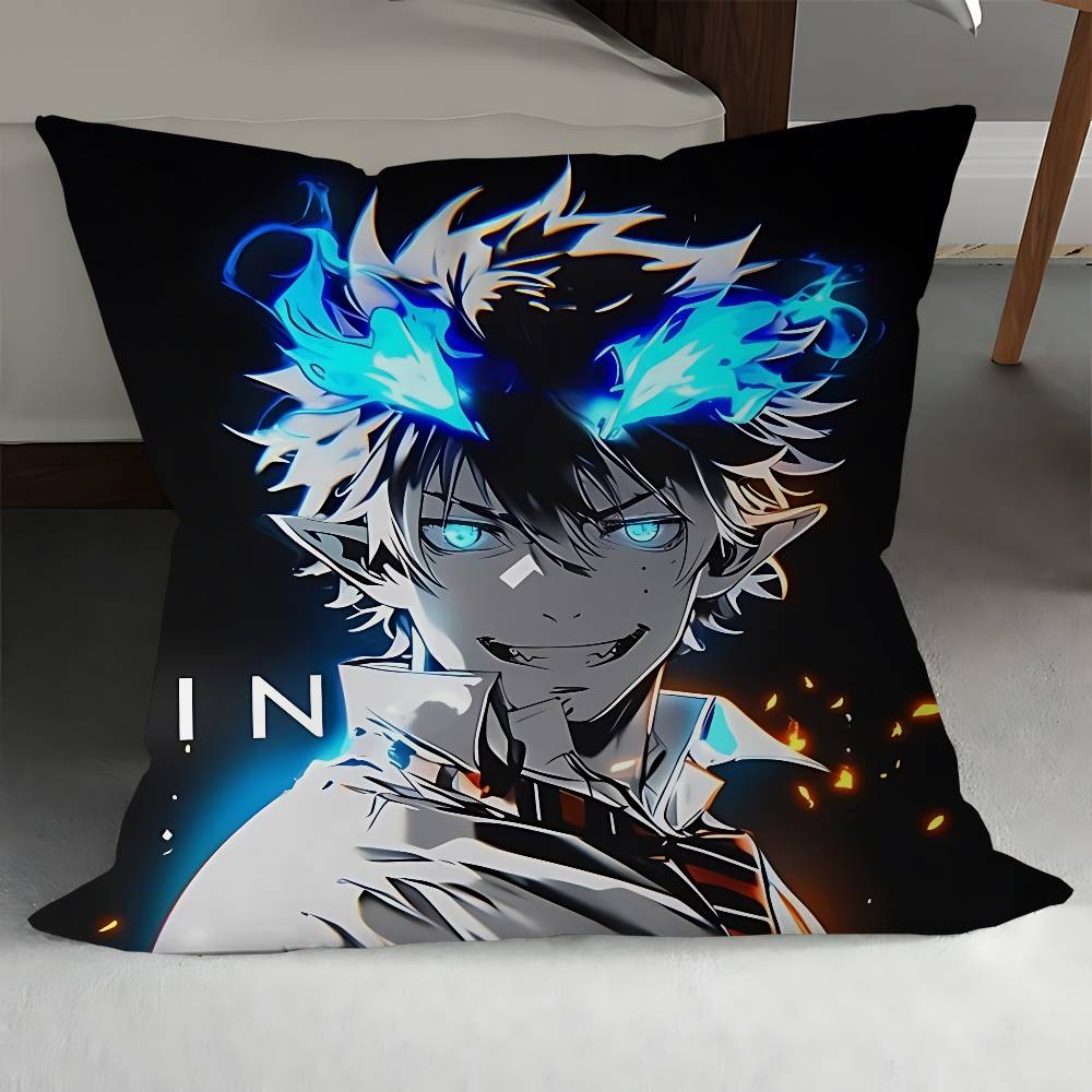 Anime Blue Exorcist Personalized Pillow Cover Kids Bedroom Wild Party Decor Pillowcase Kid Birthday Shower Gift