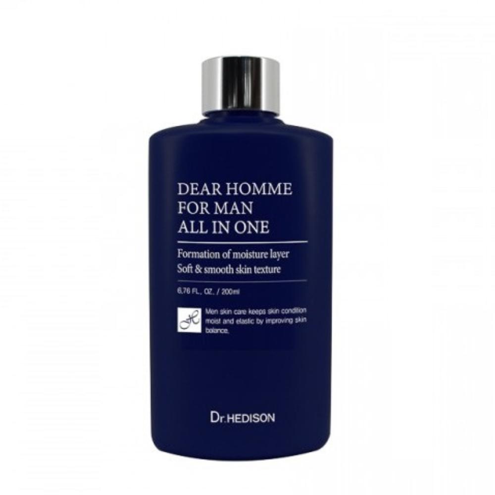 DR. Hedison, Dear Homme, Glättend, Serum-Creme, Für das Gesicht, 200 ml