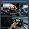 CarPlay AI Box BT WiFi Wireless Carplay Android Auto Adaptor 2 în 1 Mini Box Plug & Play pentru OEM cu fir CarPlay/Andriod Auto Cars