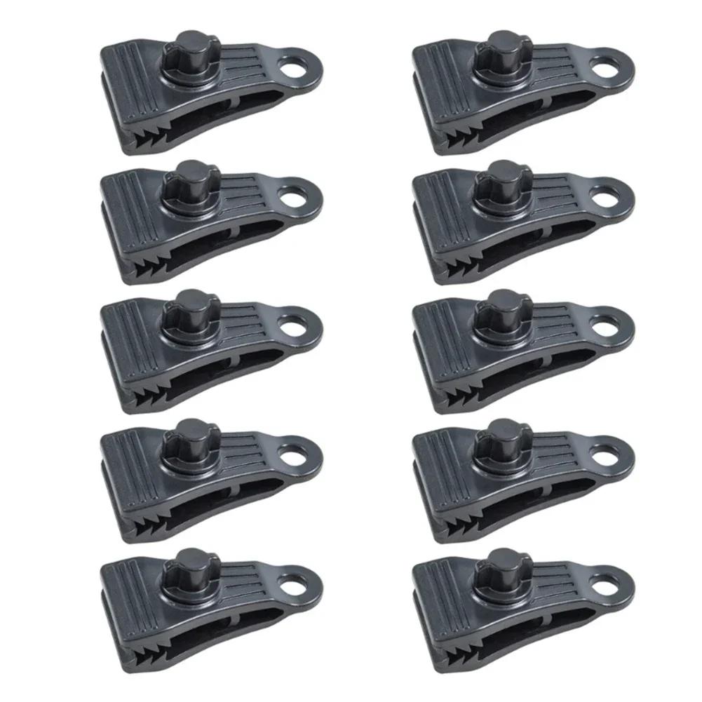 

5/10PCS Tent Clip Outdoor Tent Tent Clips Windproof Fixing Clip For Easy Installation Disassembly Portability Hardware 5PCS
